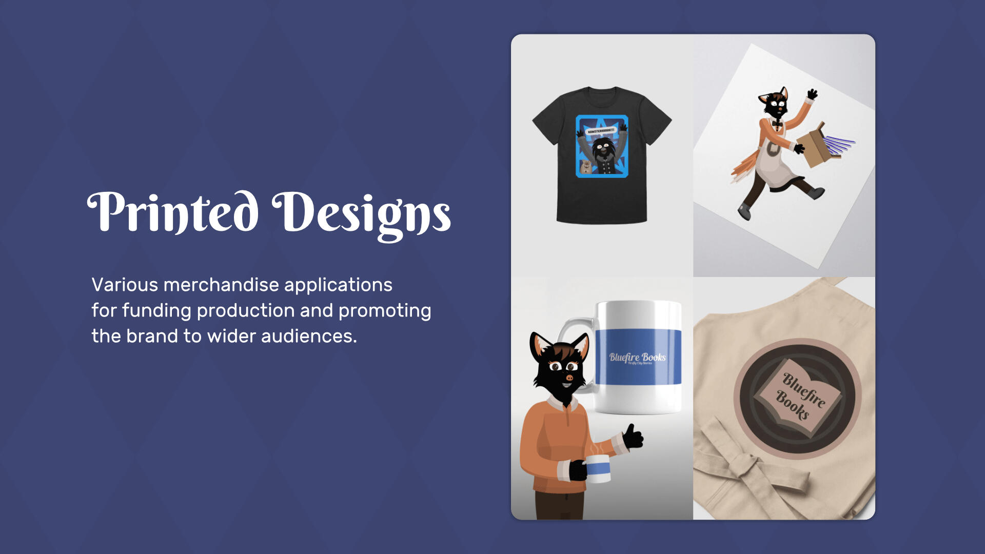 Bluefire Books Printed Designs Bluefire Books Printed Designs